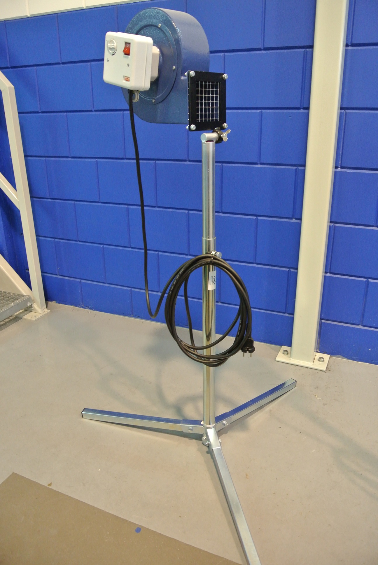 Afblaasventilator